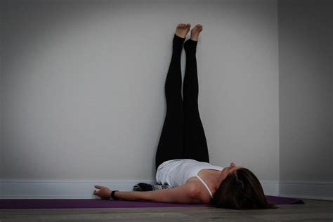 Restorative Yoga Pose Of The Week Legs Up The Wall Katie Overcash Lcswryt200 Charlotte Nc