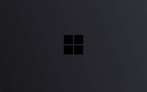 1440x900 Resolution Windows 10 Logo Minimal Dark 1440x900 Wallpaper