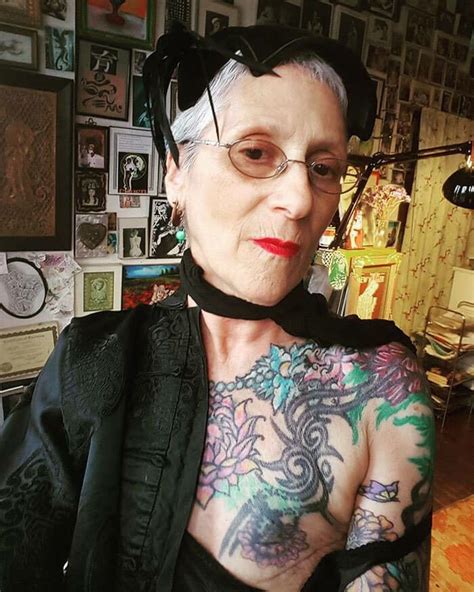 Pin By Sarah Latshaw On Art Old Women With Tattoos Older Women With Tattoos Colour Tattoo