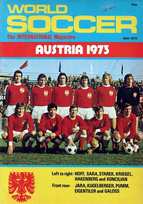#Austria World Soccer (May 1973) World Soccer Magazine, Retro 70s