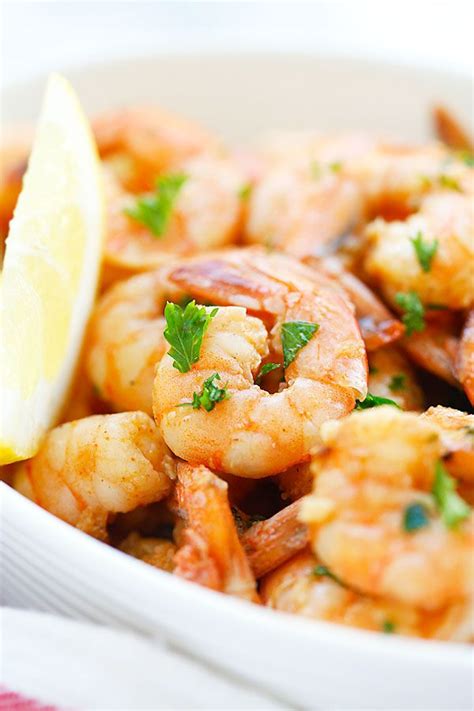Lemon Garlic Shrimp Easiest And Best Shrimp Recipe With