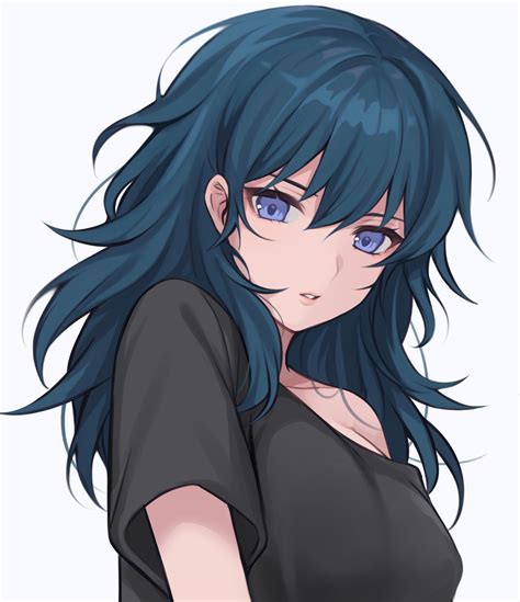 Rule Absurdres Blue Eyes Breasts Byleth Female Byleth Fire Hot Sex Picture