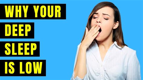 Why Is Your Deep Sleep Low Get Better Sleep Instantly Youtube