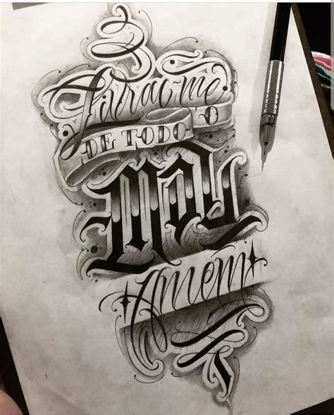 Resultado De Imagen De Lettering Chicano Instagram Tattoo Fonts My
