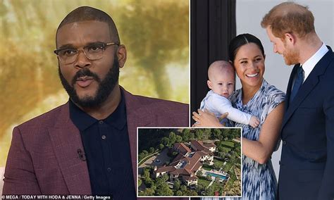 Tyler Perry Reveals Why Harry And Meghan Stayed In His M Mansion Daily Mail Online