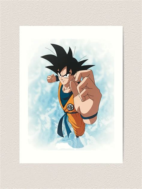 Best Fan Art Goku Ultra Instinct Art Print By Llrojasdesing Redbubble