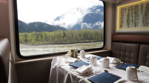 Rocky Mountaineer ~ Fine Dining With Spectacular Views Bonvoyageurs