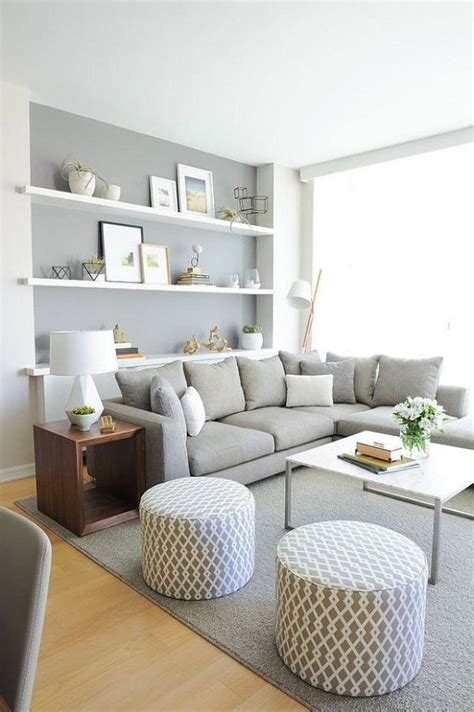 With wooden floors and industrial lighting, combine your textured grey throw with a light grey fabric sofa or tan leather sofa paired with a dark grey scatter cushions for an effortlessly cool vibe. Gray living room ideas, color combinations, furniture and ...