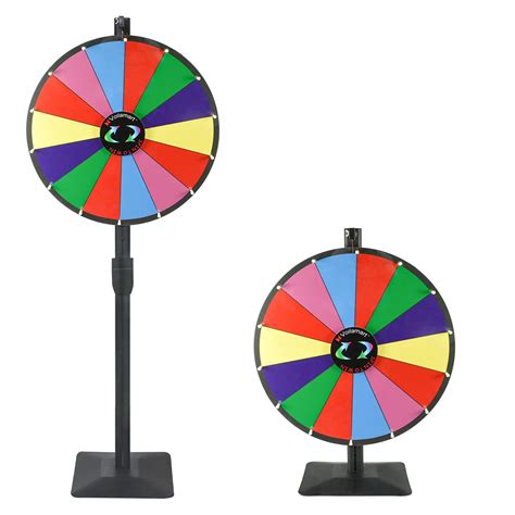 Buy Voilamart 24 Inch Prize Wheel Dual Use Spinning Wheel For Op And