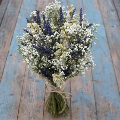 Lavender Twist Babys Breath Wedding Bouquet Buy Online Or Call 0800