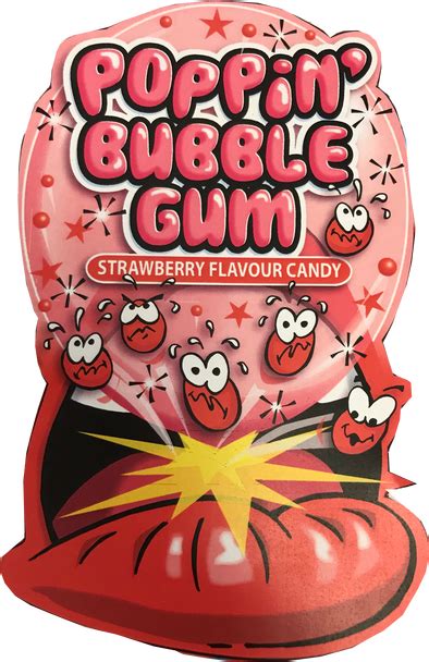 Candy Castle Crew Poppin Bubble Gum 10g Packet