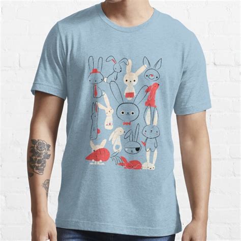 Bunnies T Shirt For Sale By Jayfleck Redbubble Rabbits T Shirts