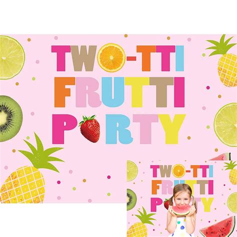 Buy Allenjoy 7x5ft Twotti Frutti Party Backdrop Happy Birthday Summer