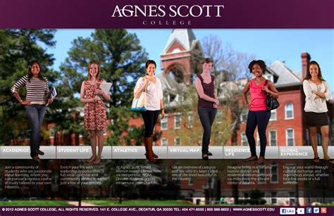 Agnes Scott College Virtual Campus Experience Agnes Scott Social Challenges Womens College