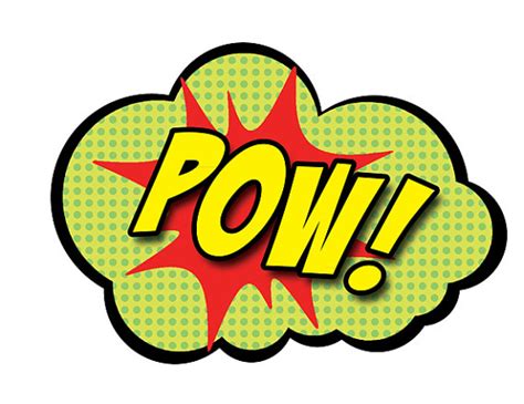 Superhero Words Clipart Free Download On Clipartmag