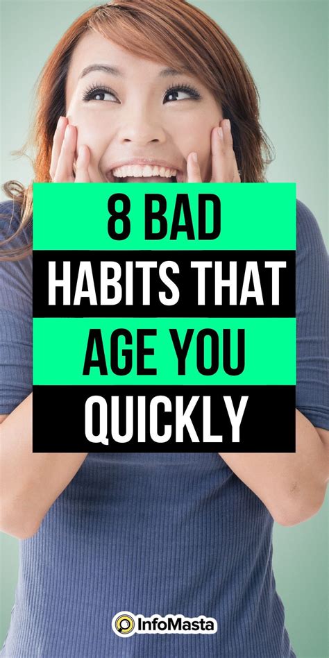 10 Bad Habits That Make You Age Quickly Artofit