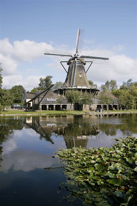 De Herder Leiden Windmolens Molen Oude Fotos