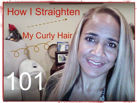 How I Straighten My Curly Hair 101 Hair 101 Curly Hair Styles Curly