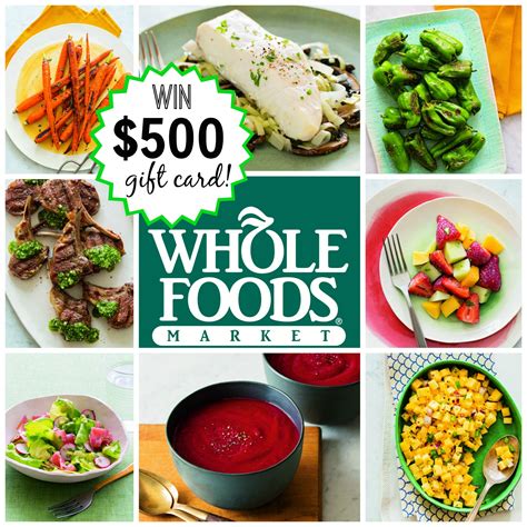 Just be aware that it's not guaranteed you'll earn the 10% back, so hope for the best but expect the worst. Win $500 Gift Card to Whole Foods!