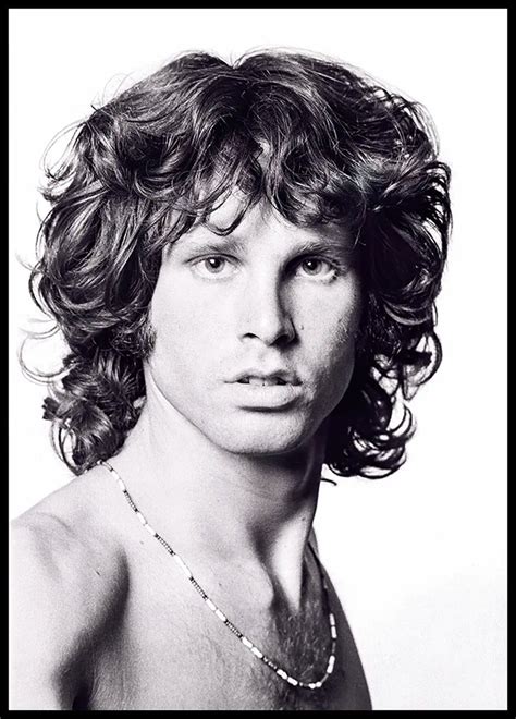 Jim Morrison Portrait Doors Poster Posterbox