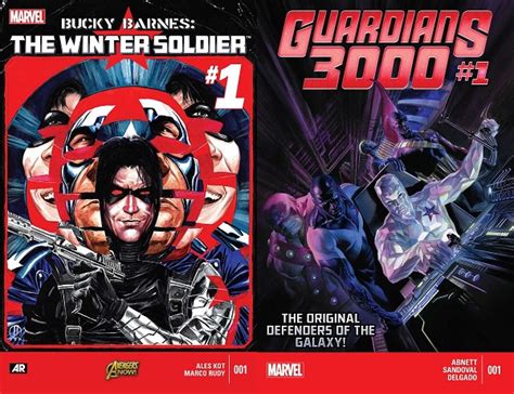 Bucky Barnes Winter Soldier 1 And Guardians 3000 1 Comics Review
