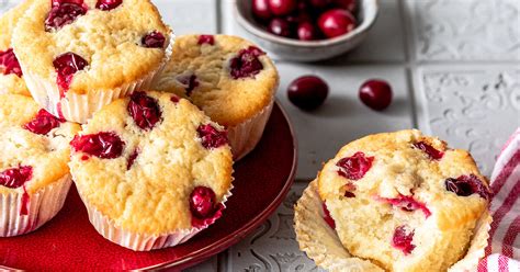 Cranberry- Muffins fluffig leicht mit Joghurt