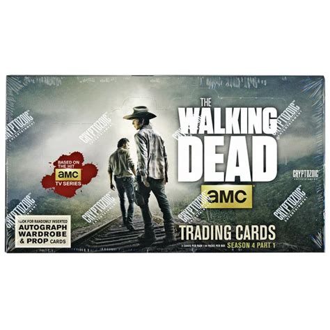 2016 Cryptozoic The Walking Dead Season 4 Part 1 Trading Cards Box