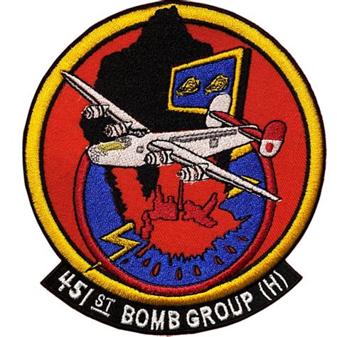 451st Bomb Group 5 Patch