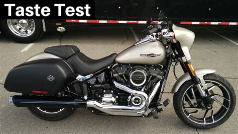 Harley Davidson Sport Glide 107 18 Taste Test Youtube