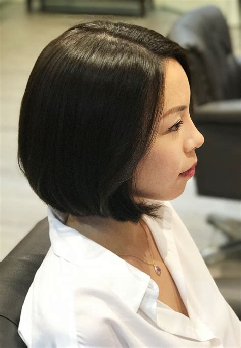 Short Hair Cut C Curl Perm The Wiz Korean Hair Salon Singapore
