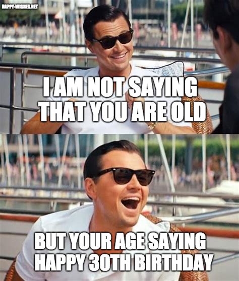 Best 30th Birthday Memes Funny Wishes