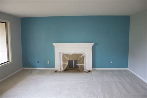 20 Teal Accent Wall With Gray Walls Pimphomee