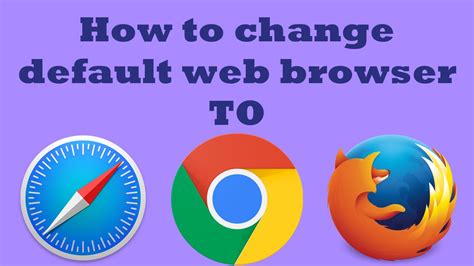 I guess you can have a program set as default browser, where you can set up which browser, like ie for your corporate intranet, chrome for your bank, and firefox for the rest, but i know of no such program. How to change your default web browser - Safari, Google ...
