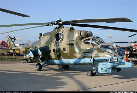 Mil Mi 24 Russia Air Force Aviation Photo 1259484