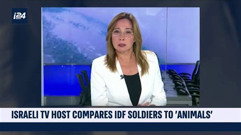 I24news Israeli Right Slams Tv Host Who Said Idf Returns Children As