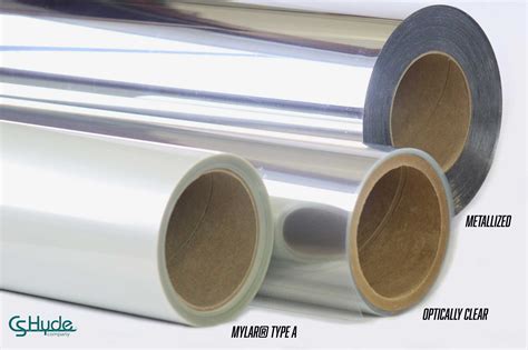 Mylar® Polyester Films Dupont Type A Optically Clear Metalized Cs