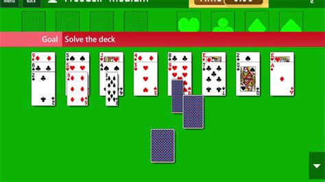 Star Clubretrofreecell 6 Freecell Medium Solve The Deck Youtube