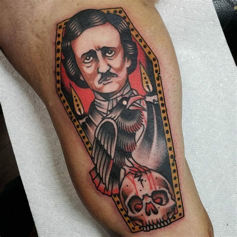101 Best Edgar Allan Poe Tattoo Ideas Youll Have To See To Believe