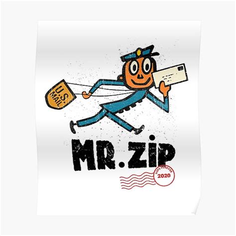 Mr Zip Posters Redbubble