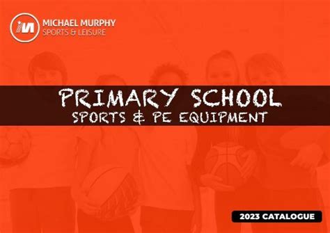 Primary School Sports And Pe Equipment Catalogue 2023