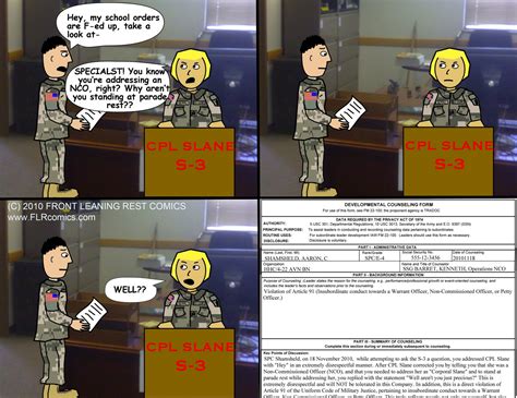 Army Uniform Army Uniform Violation Counseling