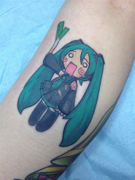 Vocaloid Hatsune Miku Tattoo Vocaloid