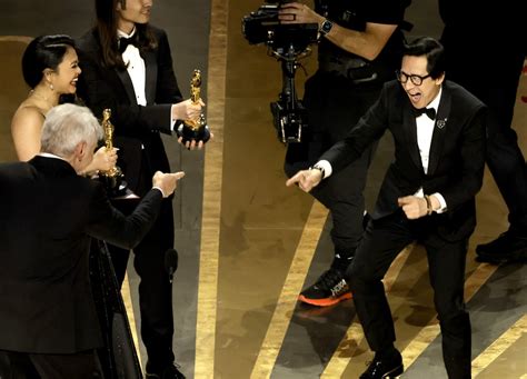 Harrison Ford And Ke Huy Quan At The 2023 Oscars Ke Huy Quan And