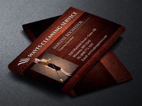 My business cards look wonderful and the ordering process to get all my info on them was so easy. Elegant Cleaning Business Card ~ Business Card Templates ...
