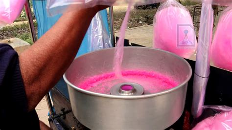 How To Make Candy Floss Or Cotton Candy Youtube