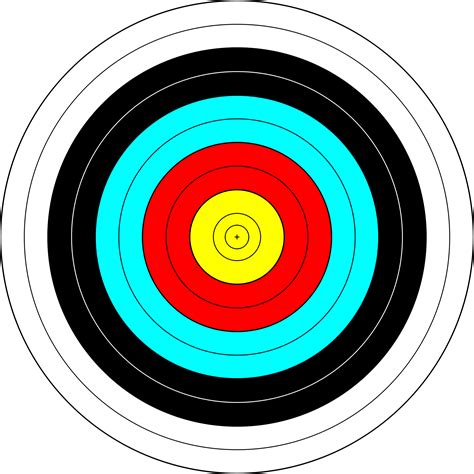 Clipart Of Archery Target Free Image Download