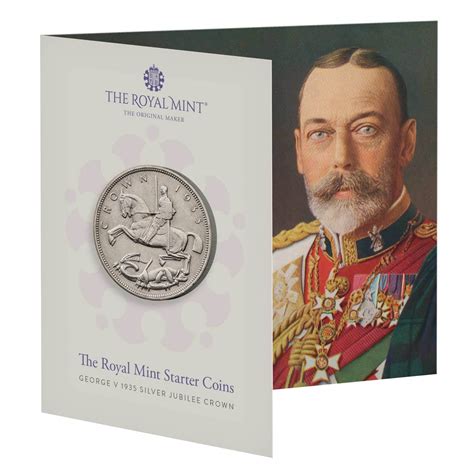 The Royal Mint Starter Coins George V 1935 Silver Jubilee Crown The