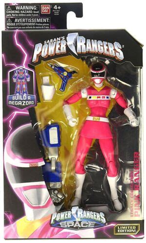 Power Rangers In Space Legacy Build A Megazord Pink Ranger Action