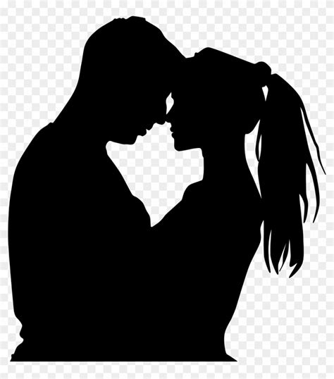 Romance Silhouette Png Image With Transparent Background Silhouette