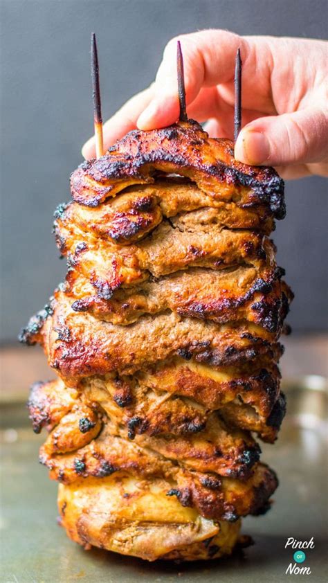 Chicken Kebab Pinch Of Nom Еда Рецепты еды Кулинария